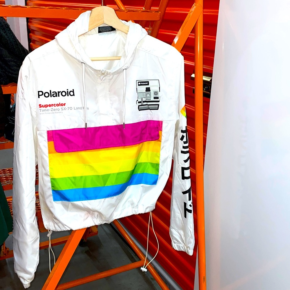 Polaroid Windbreaker Hoodie